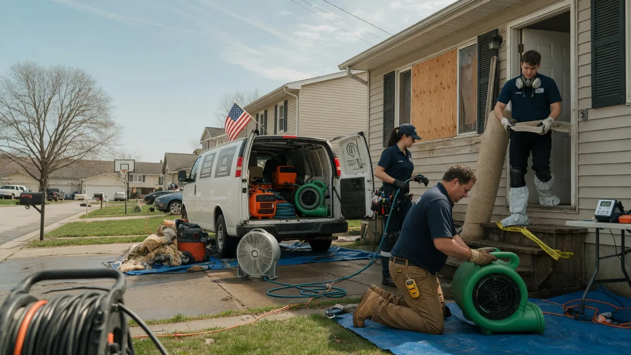 Water Damage Restoration in Minden, IA near me